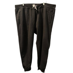 Southpole Mens Size 4XB Black Jogger Sweatpants Pocket Drawstring Casual Workout